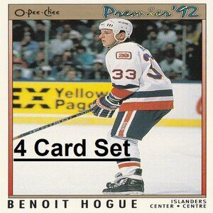 Benoit Hogue Hockey Card Collection